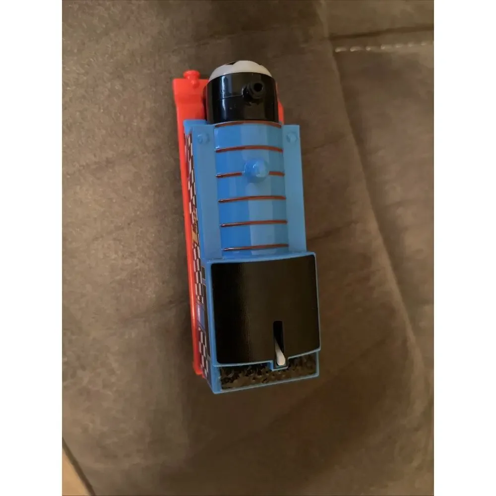 Thomas Train Trackmaster Racing Checkered Flag #1 Engine - Works
